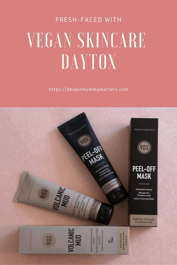 Fresh-faced with vegan skincare Daytox - Mummy Matters