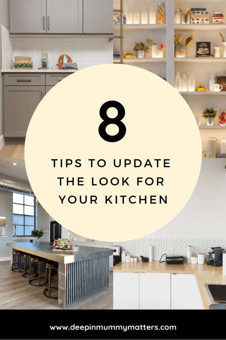 8 Tips to update the look for your kitchen