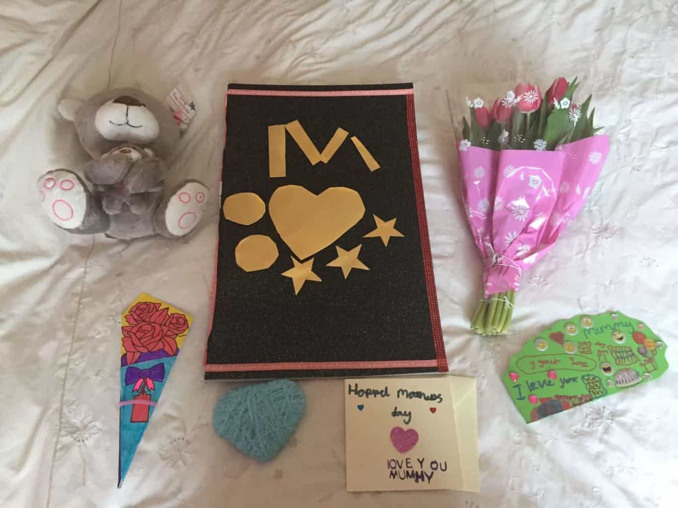 Louisa's first mother's day present from her adopted daughter