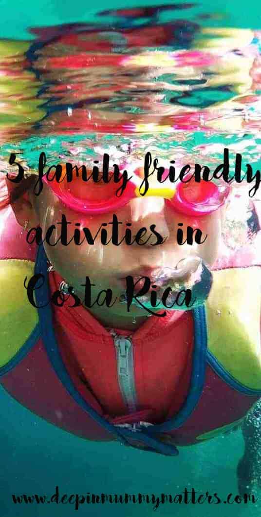 5 family friendly activities in Costa Rica