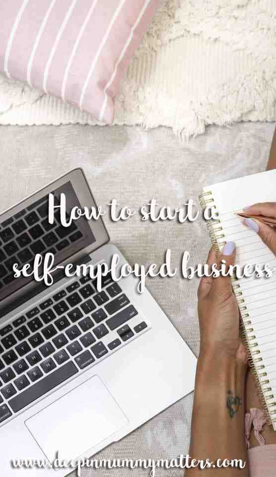 How to start a self-employed business