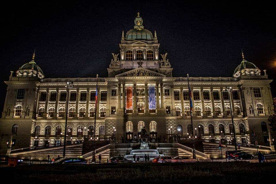History Building Czechoslovakia Tricolor Museum