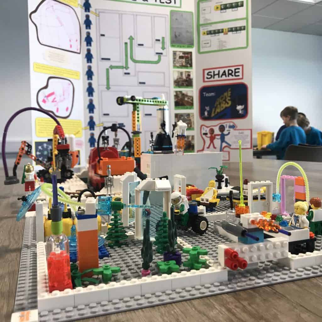 STEM Adventurers use LEGO to plan life on the moon