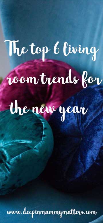 The top 6 living room trends for the new year