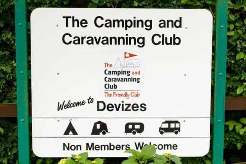 Devizes Camping and Caravanning Club Site
