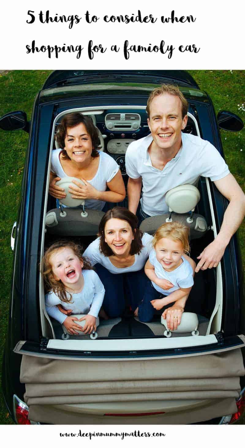 5 Things to Consider When Shopping for a Family Car - Mummy Matters ...