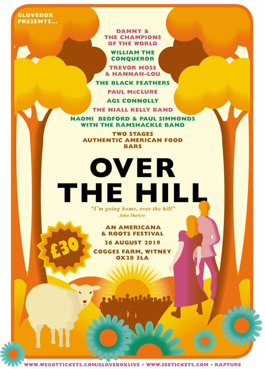 Over the Hill Festival Poster