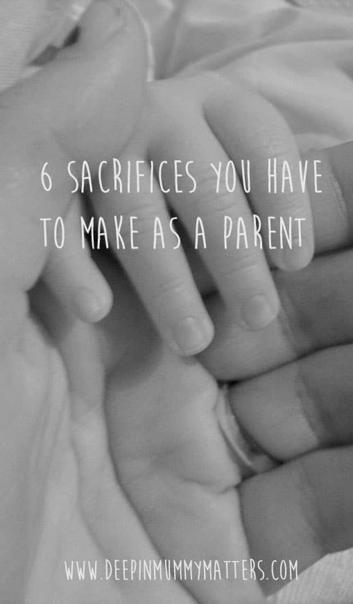 6 sacrifices you will have to make as a parent