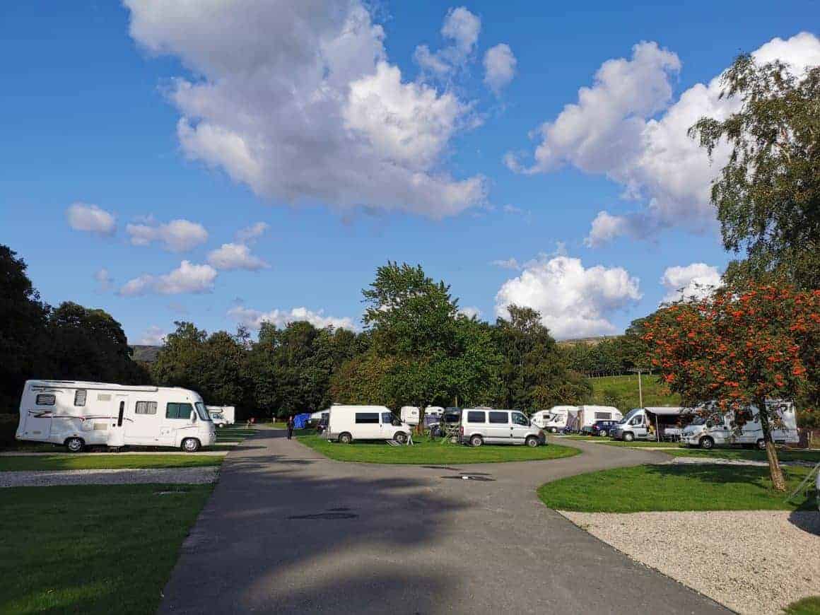 Hayfield Camping and Caravanning Club Site