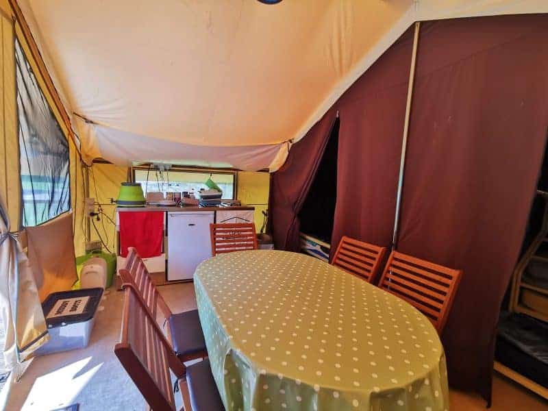 Ready Camp at Chipping Norton Camping and Caravanning Club Site Mummy