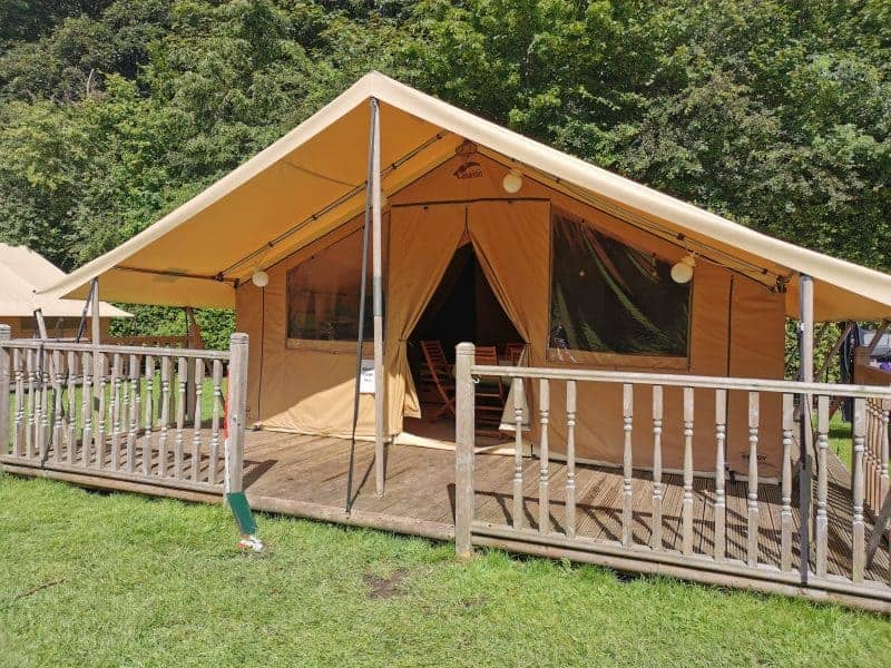 Ready Camp at Chipping Norton Camping and Caravanning Club Site Mummy