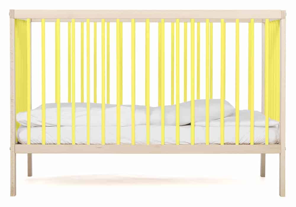 Mokee cot cheap mattress size