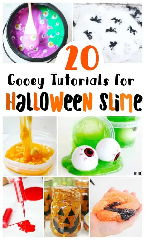 Halloween Slime Tutorials