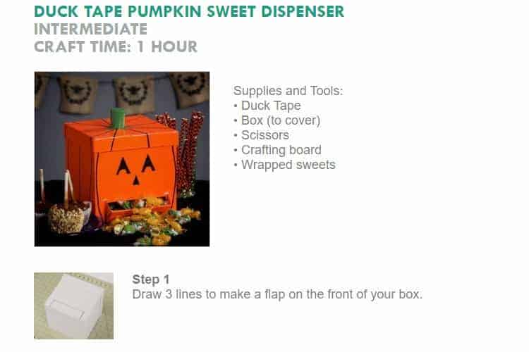 Pumpkin Sweet Dispenser