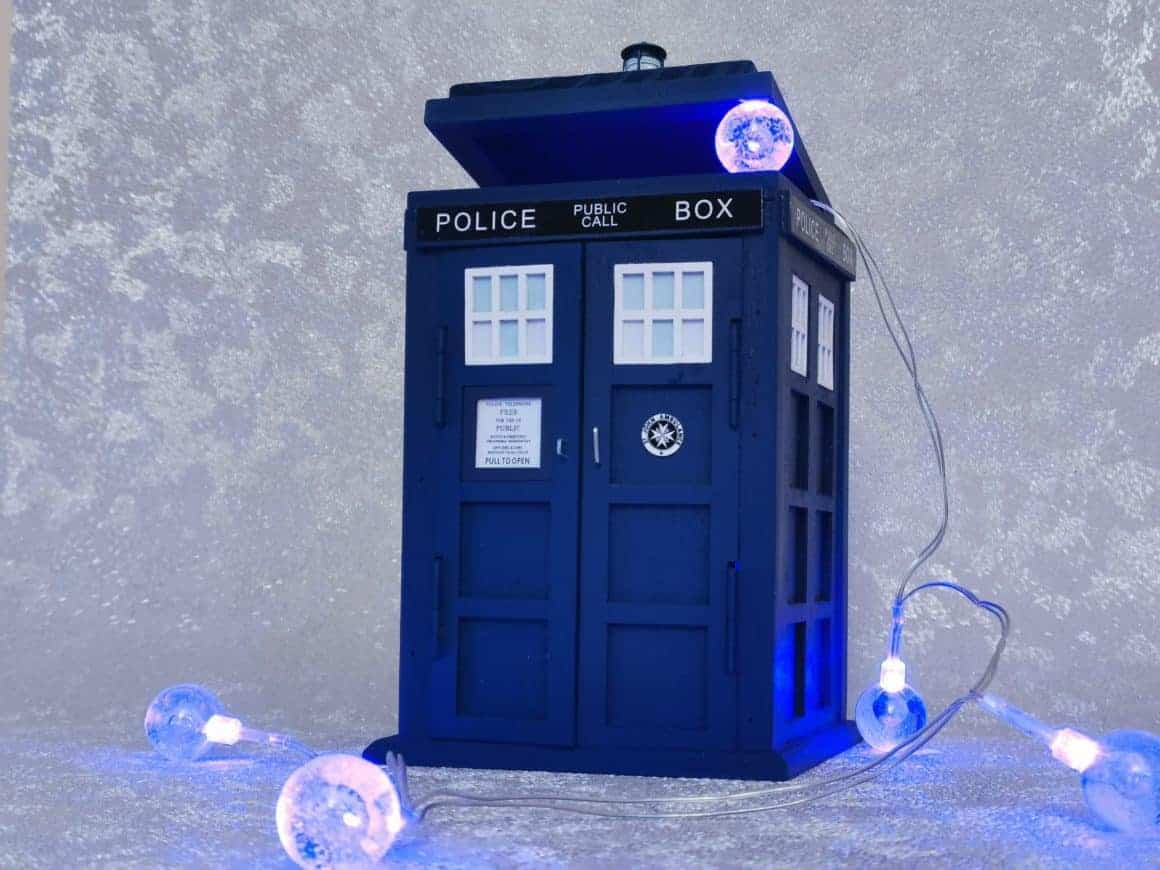 Dr Who Tardis Desk Tidy