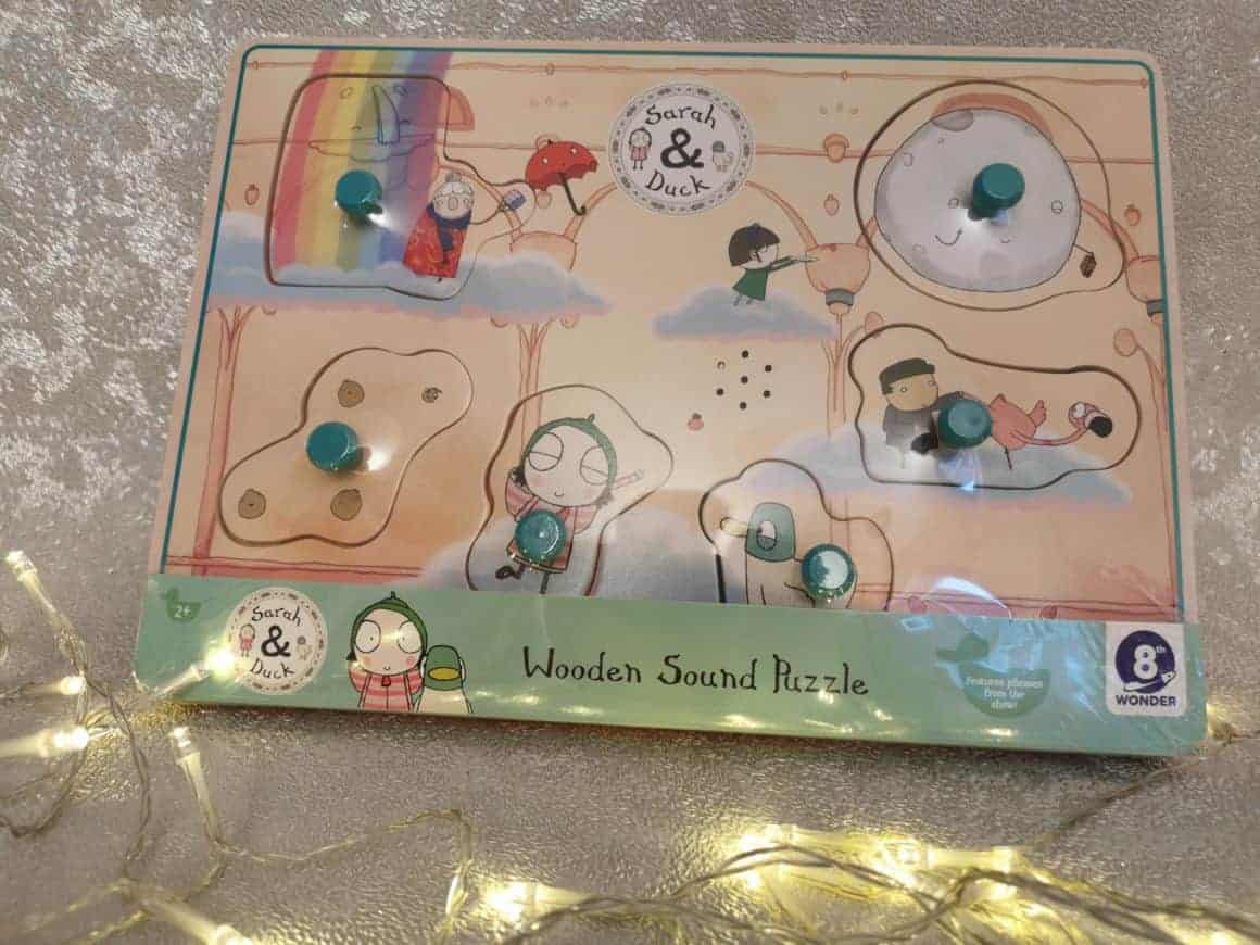 Sarah & Duck Wooden Sound Puzzle