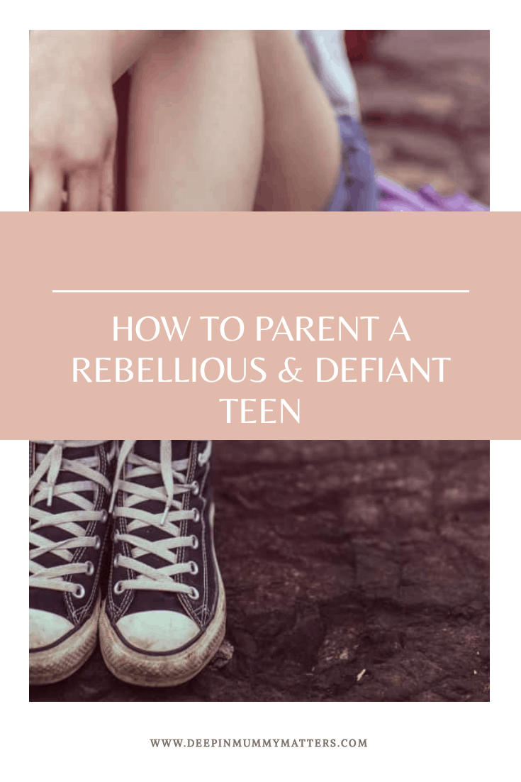 How to parent a rebellious and defiant teen