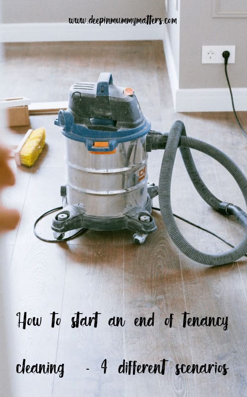 How to start end of tenancy cleaning