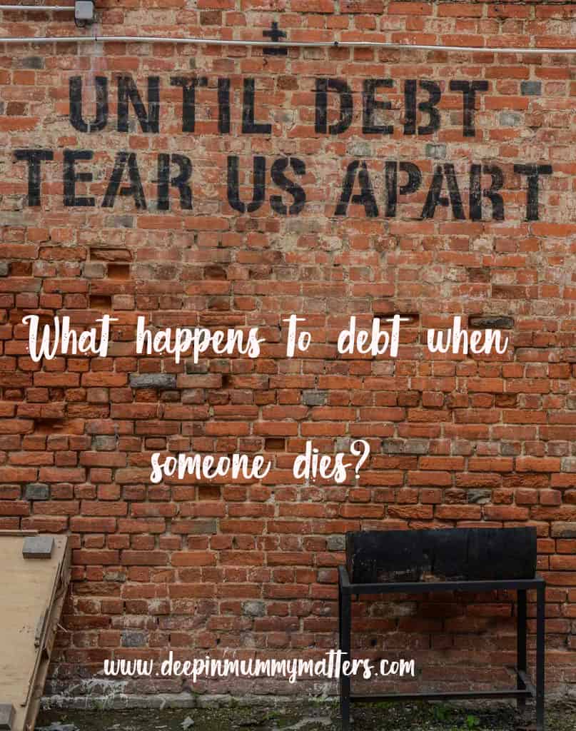 What happens to debt when someone dies