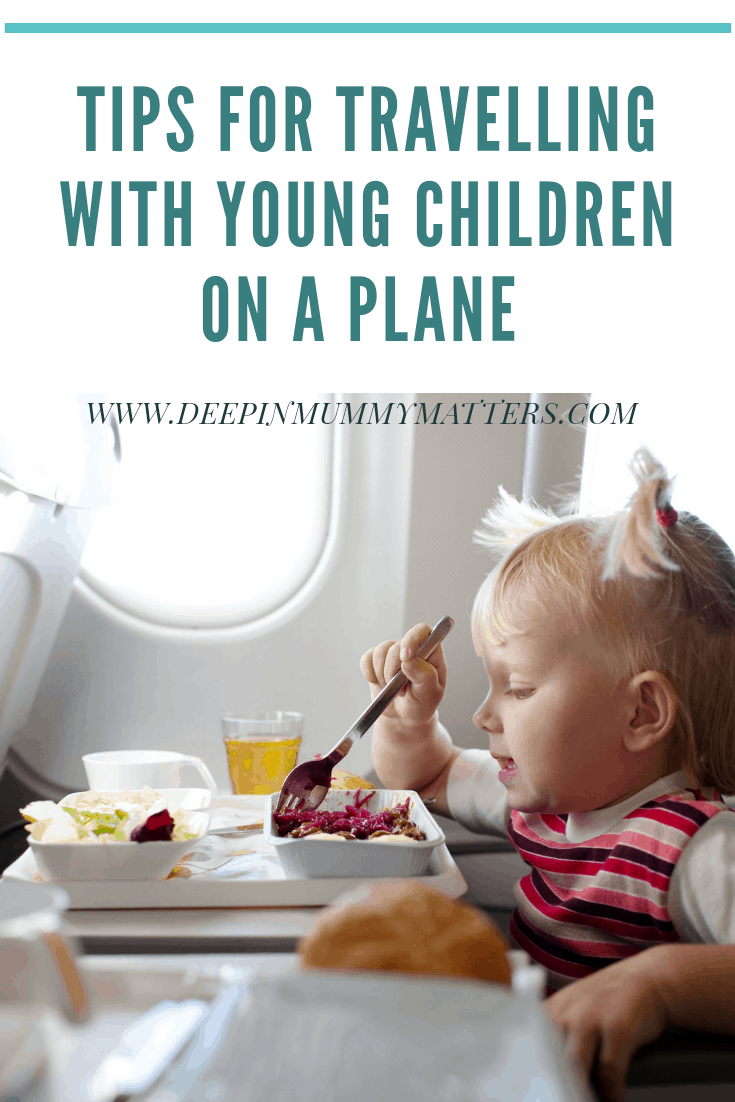 Tips for travelling with young children on a plane