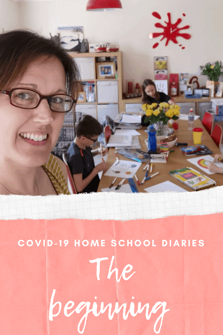 Covid-19 Homeschool diaries - the beginning