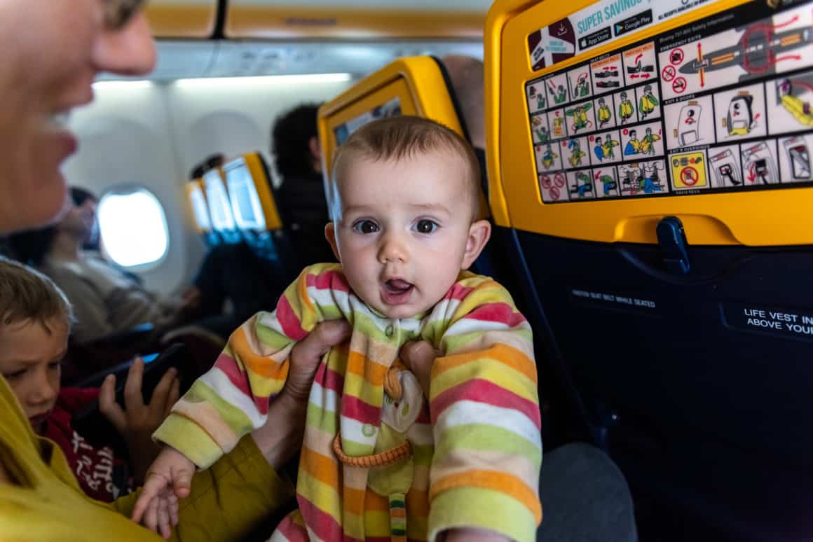 travelling with young children