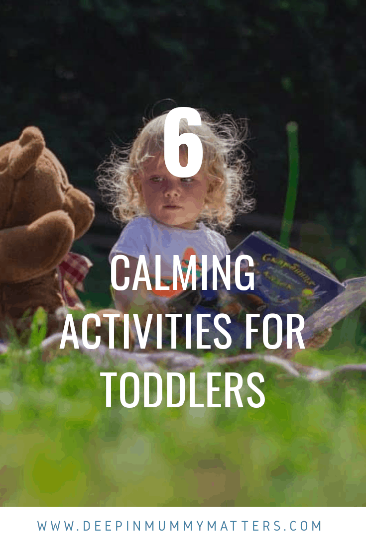 6 calming activities for toddlers