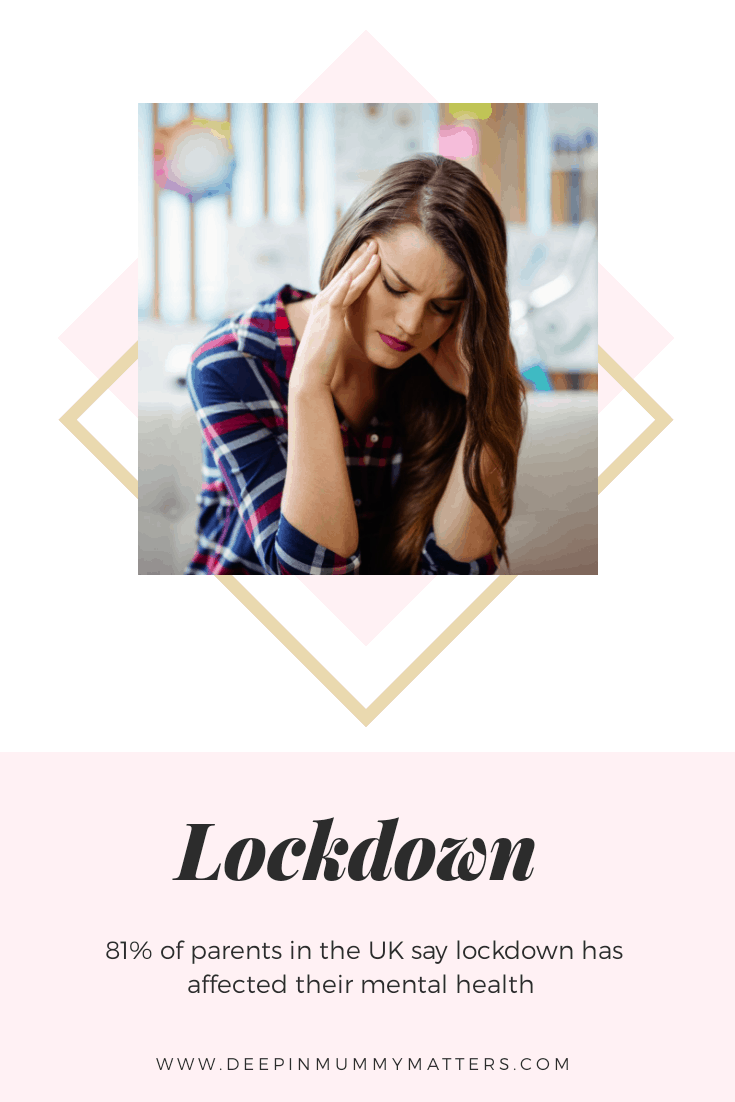 81% of parents say that lockdown had affected their mental health