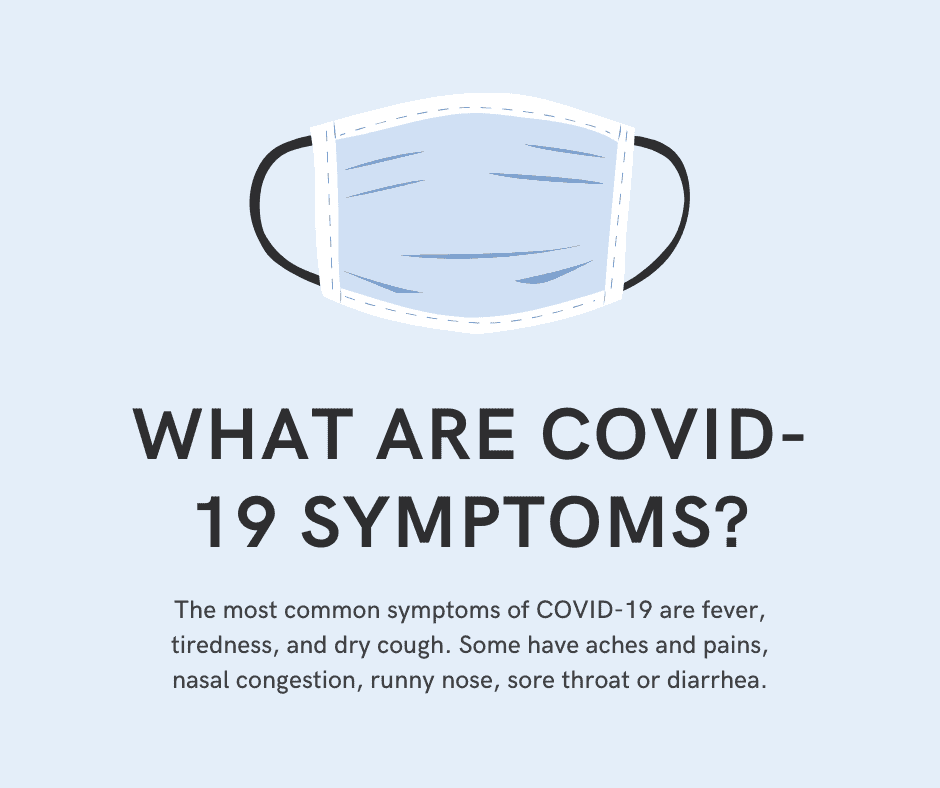 What should you do if you think you have Coronavirus? 
