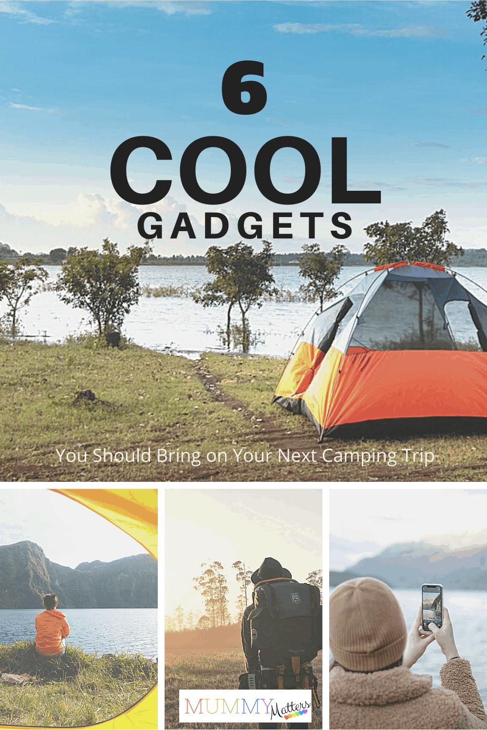 If you're planning your next camping trip you might want to check out our list of 6 cool gadgets you're going to want to pack for your best trip yet.