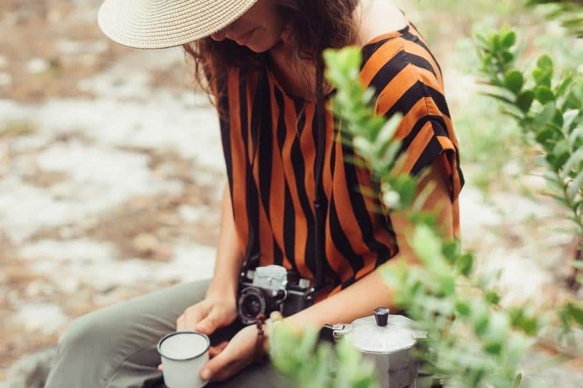 Portable espresso maker for coffee lovers