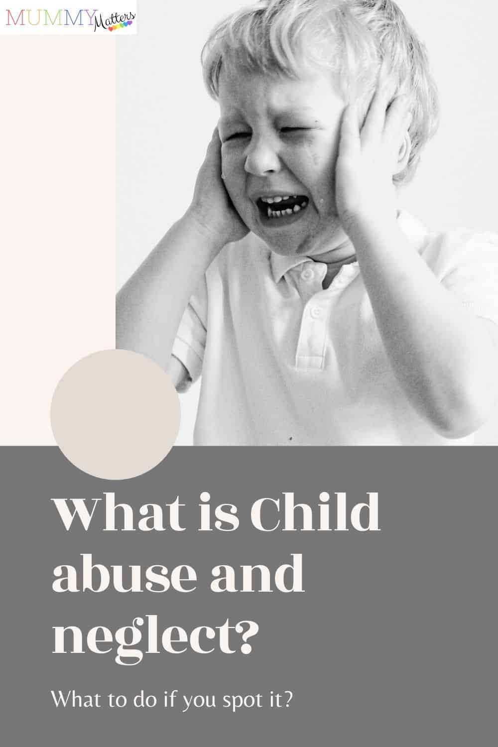 Child abuse and neglect are sadly far more common than you would think. How would you know how to spot the signs and what action can you take if you suspect it?