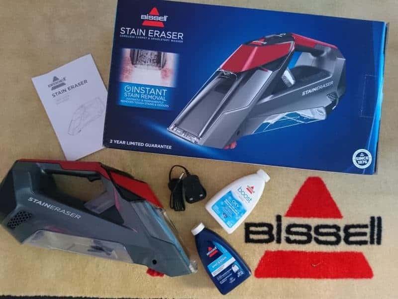 Bissell Stain Eraser Carpet Cleaner for those Christmas Spills 1