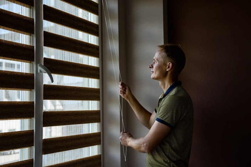 Day and night roller blinds