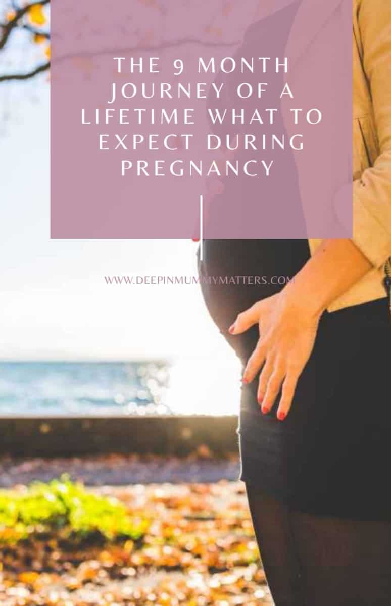 The 9-month journey of a lifetime what to expect during pregnancy