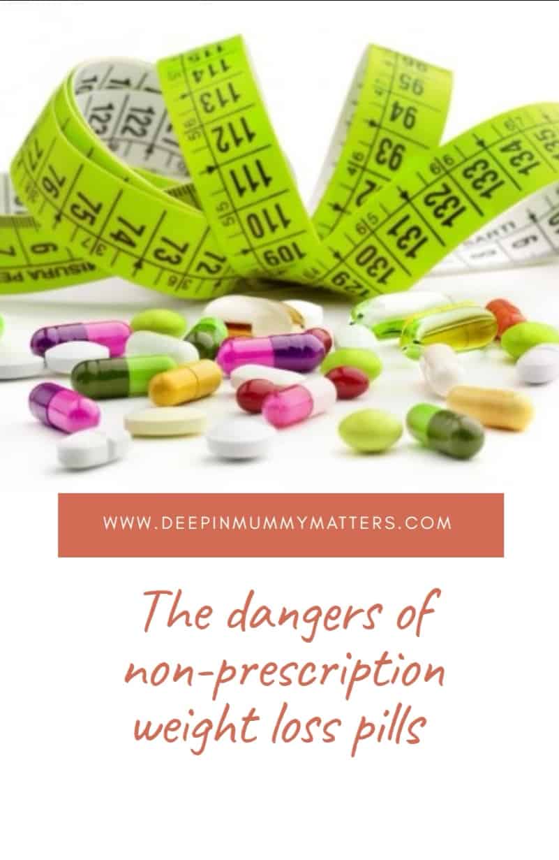 the dangers of non-prescription weight loss pills