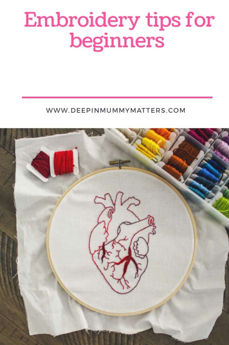 Embroidery Tips For Beginners 2