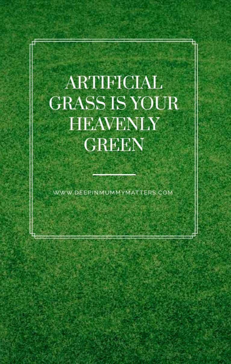 Artificial grass is your heavenly green 1