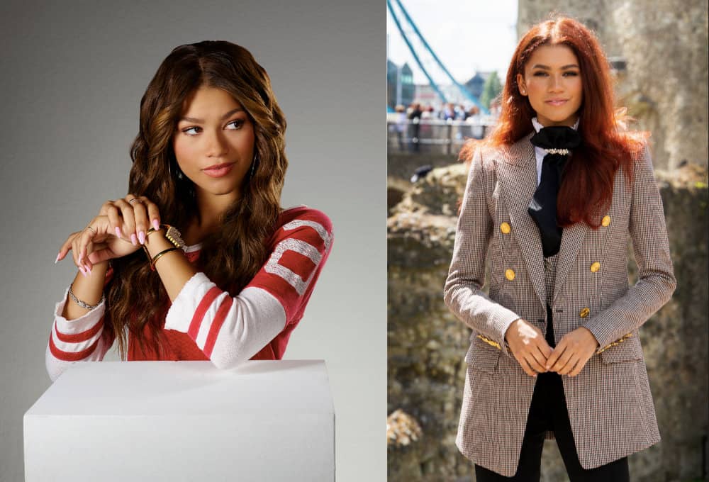 Zendaya then and now