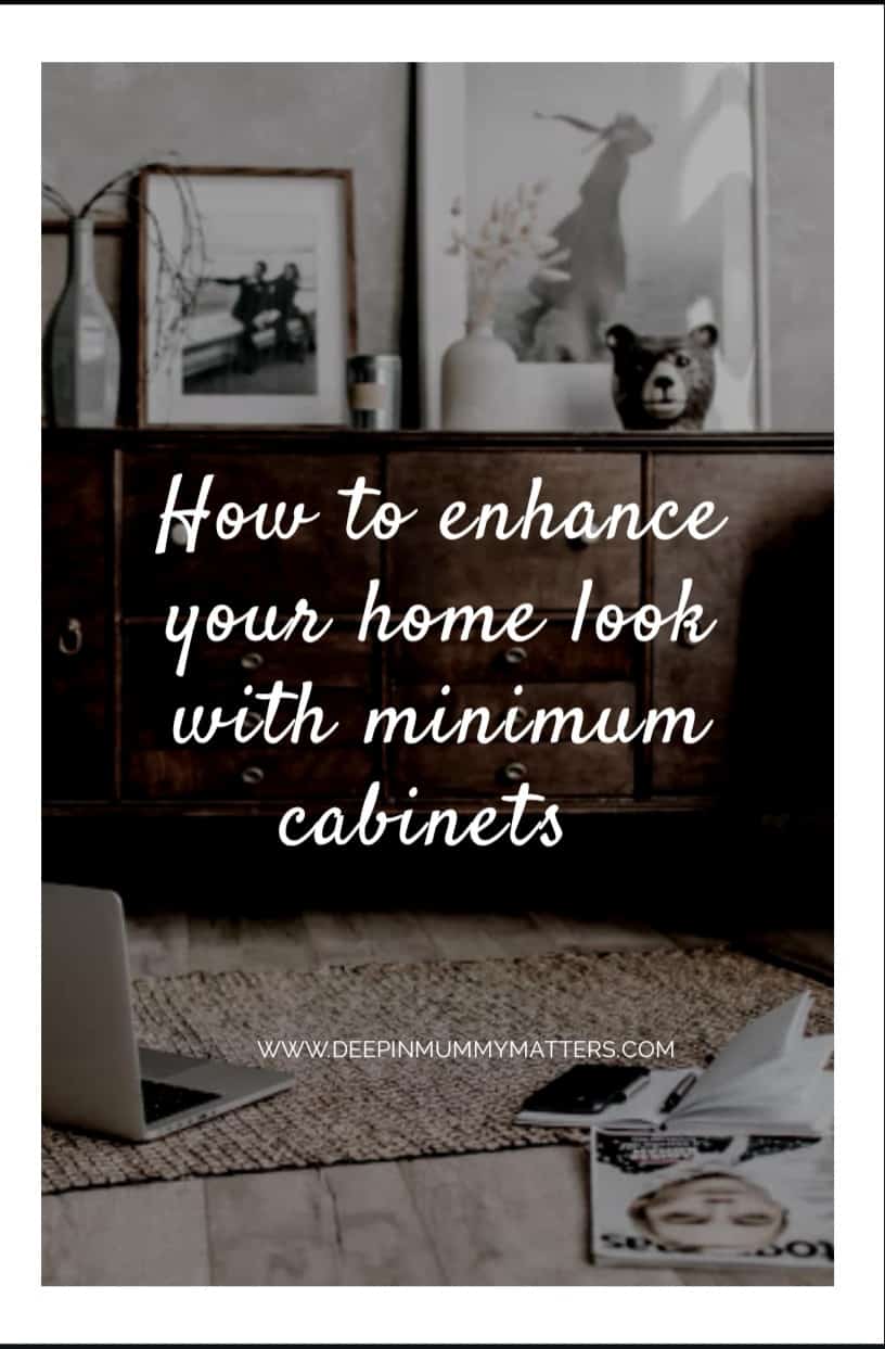 How to Organise Your Home with Minimum Cabinets 1