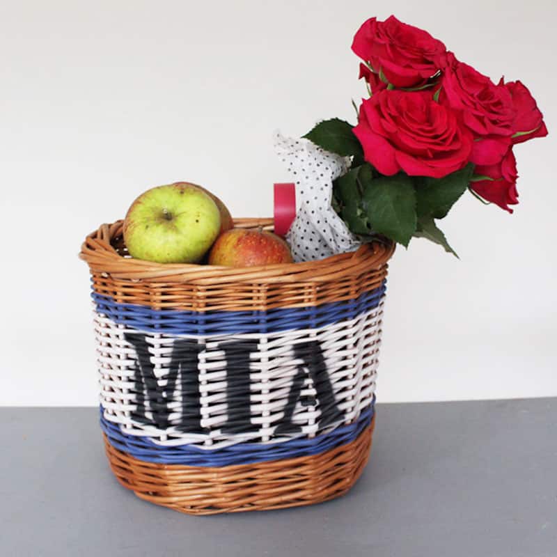 Personalised Bike Basket