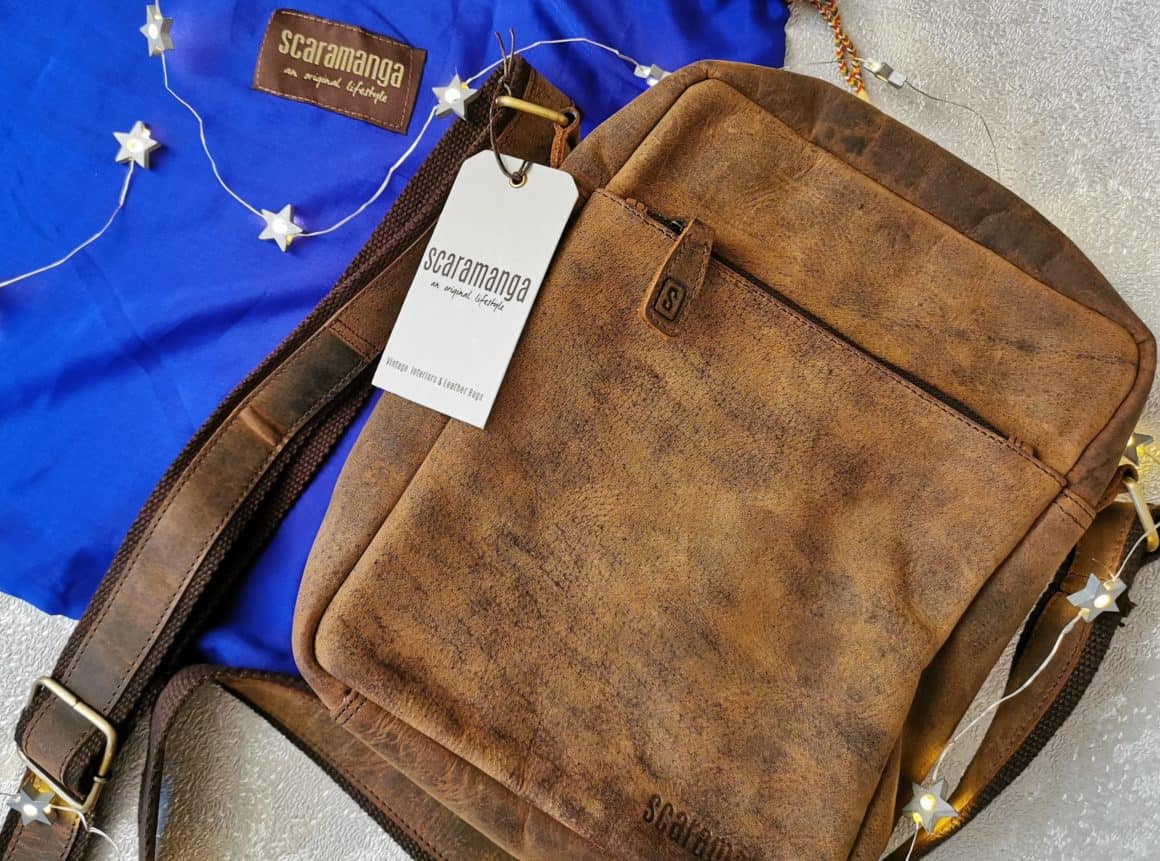 Scaramanga Crossbody Leather Bag