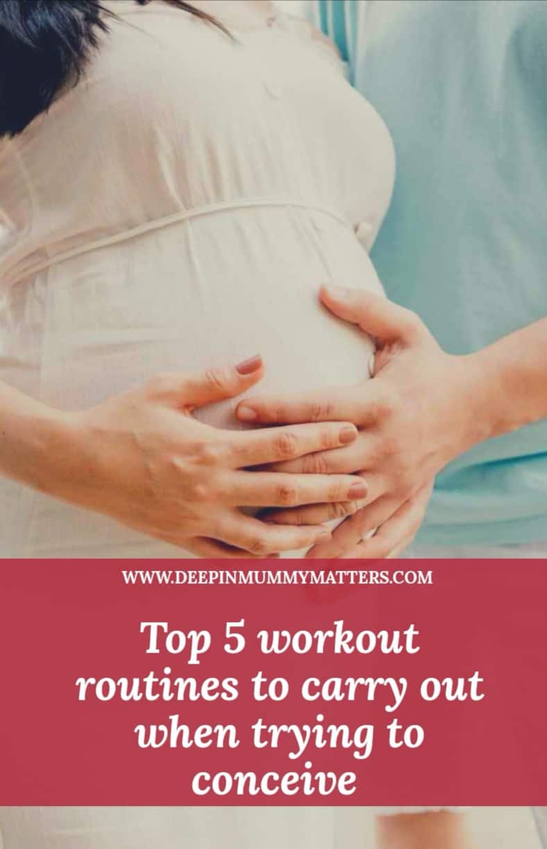 Top 5 workout routines to carry out when trying to conceive 1