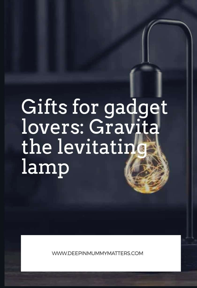 Gifts for Gadget Lovers: Gravita, the Levitating Lamp 2