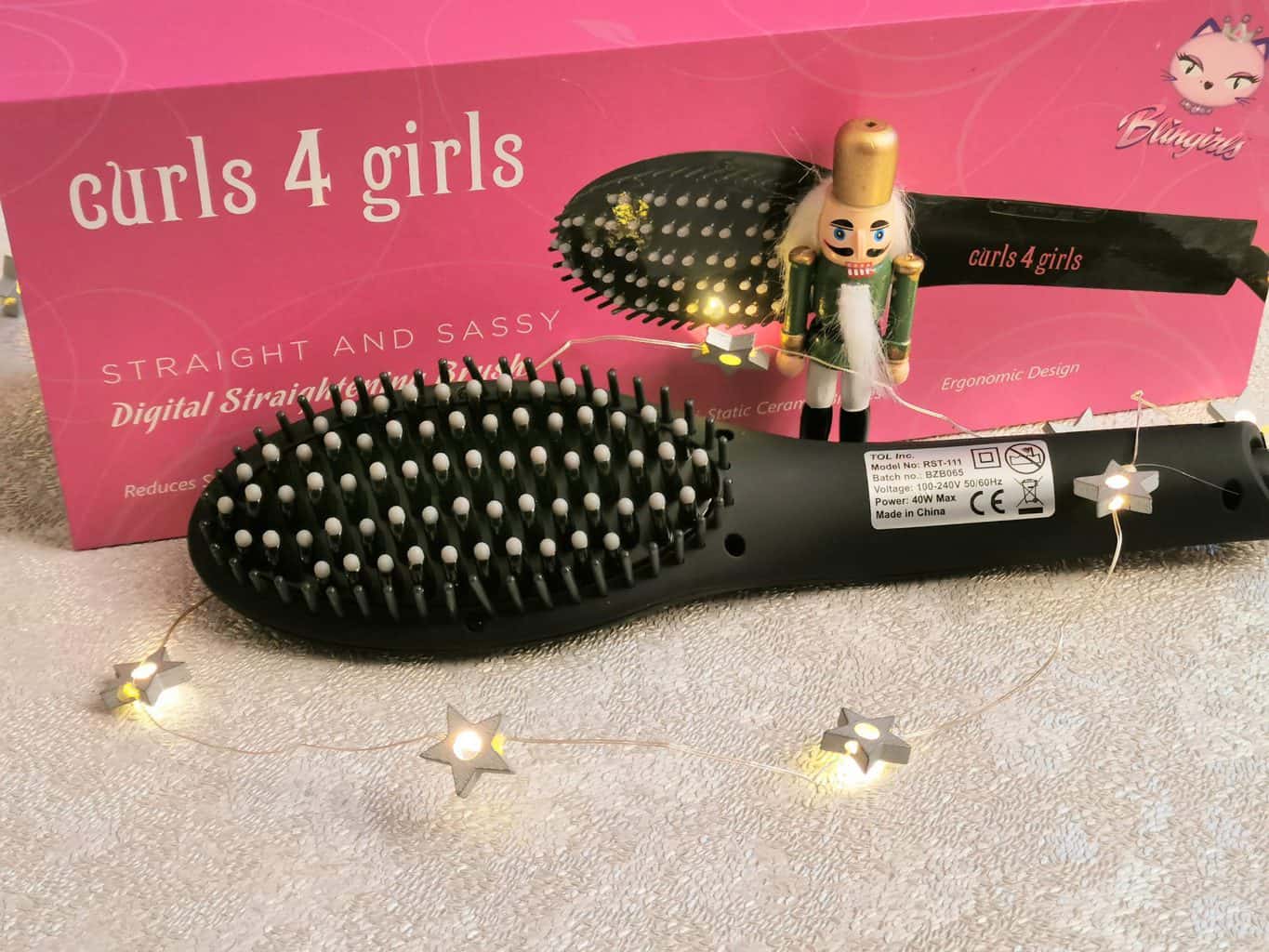 Curls 4 Girls Digital Straightening Brush