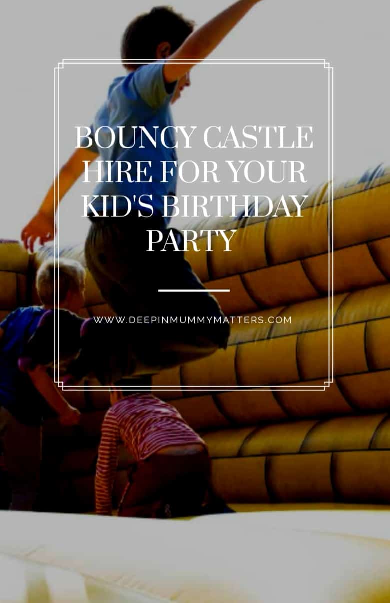 Bouncy Castle Hire for Your Kids Birthday Party 1