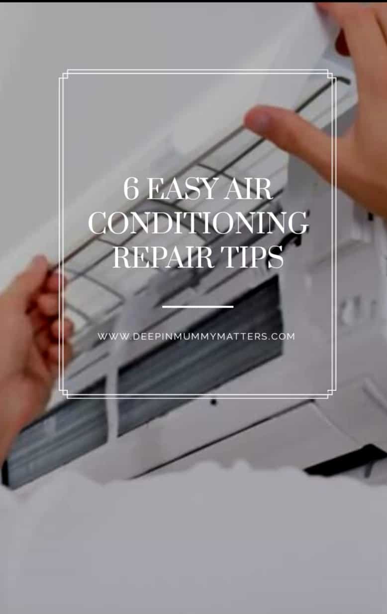 6 Easy Air Conditioning Repair Tips 1