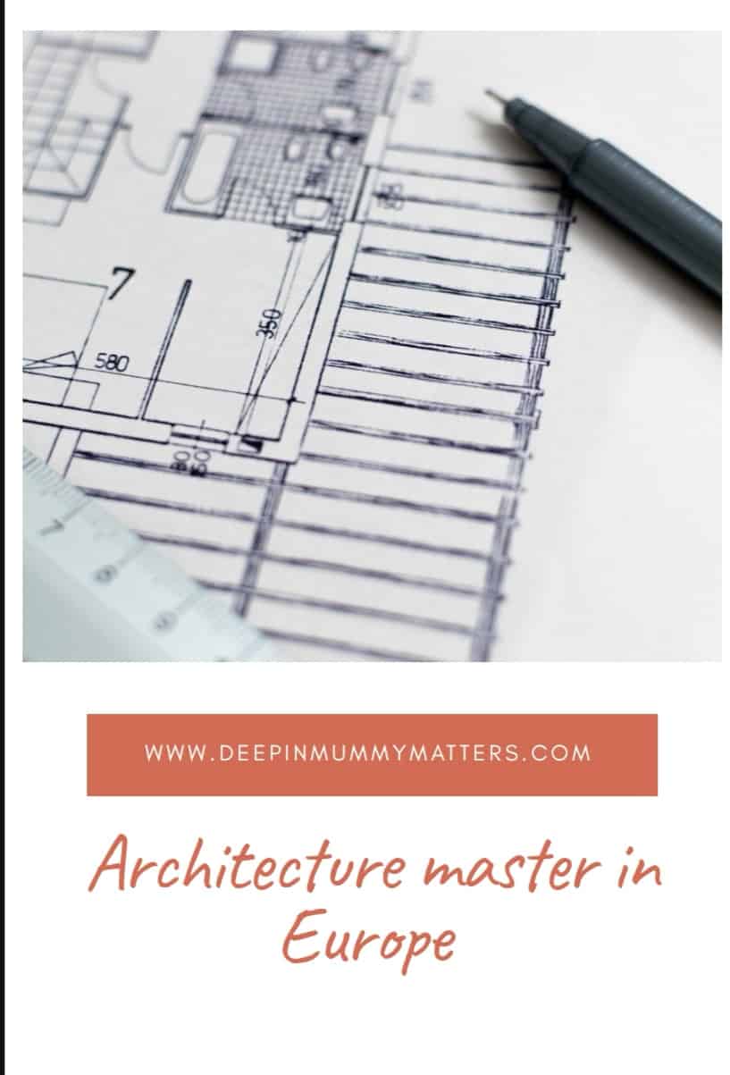 Architecture Master in Europe 1