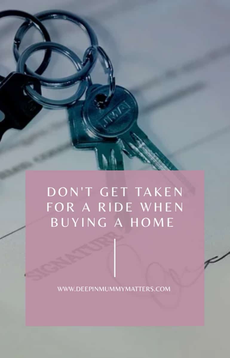Don't Get Taken For A Ride When Buying A Home 1