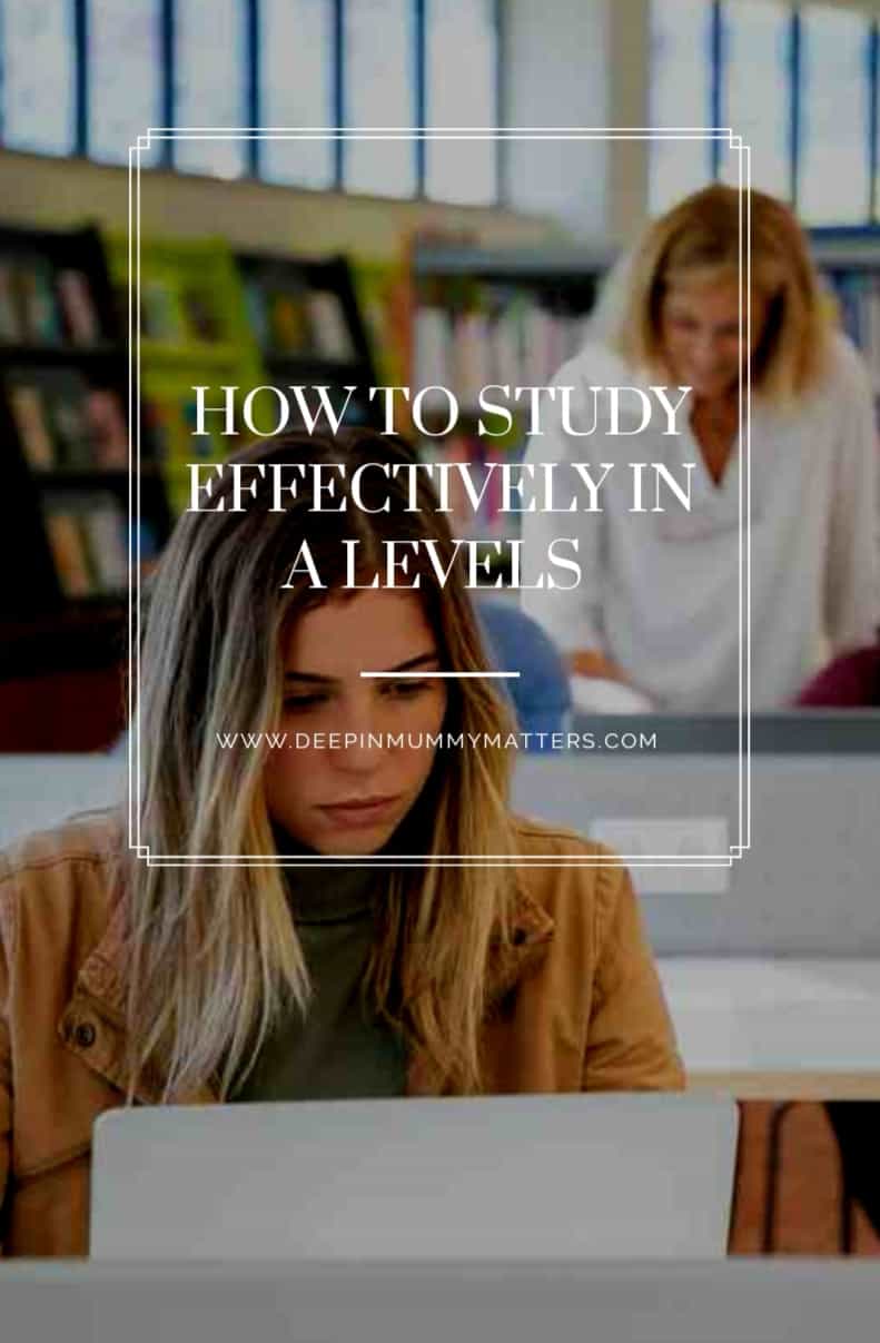 How to study effectively in A levels